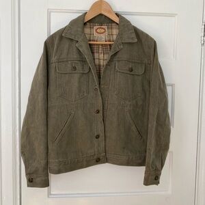Rare! 80s Vintage Banana Republic lined cotton jacket